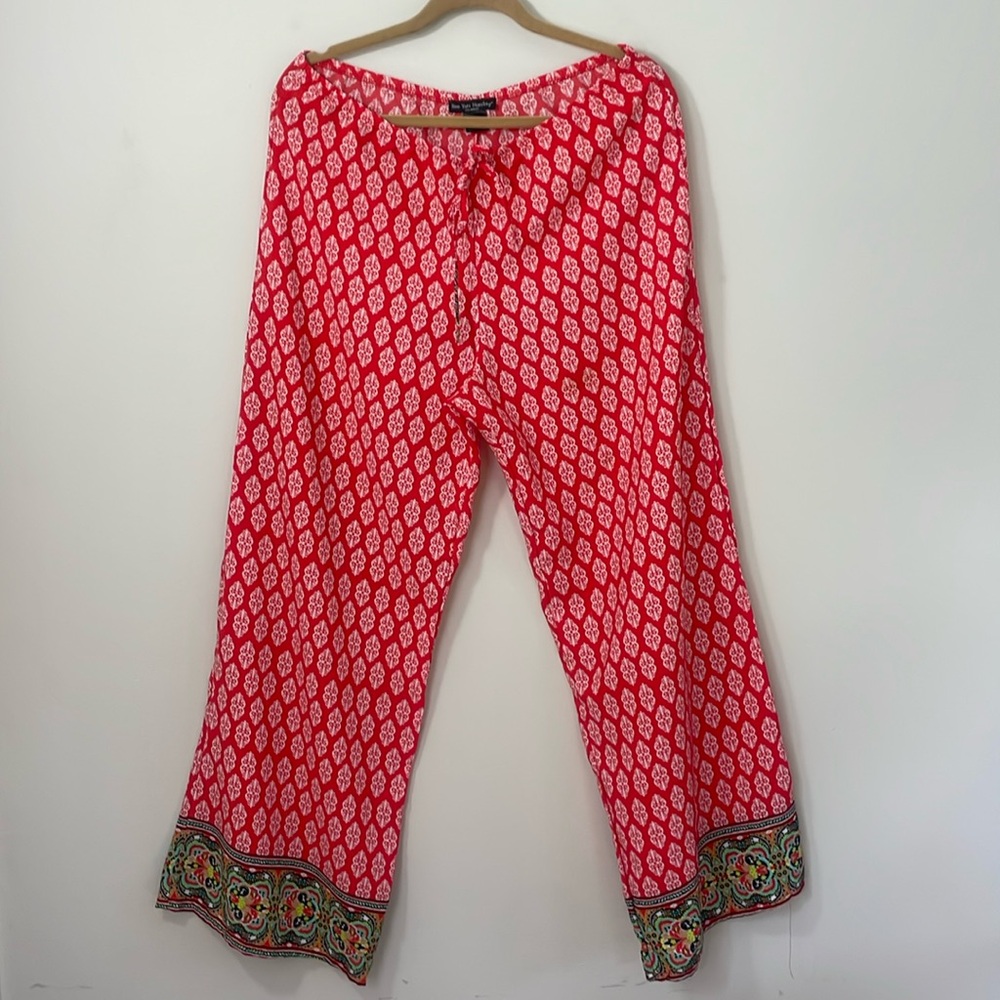 Palazzo Pants with Drawstring Waist